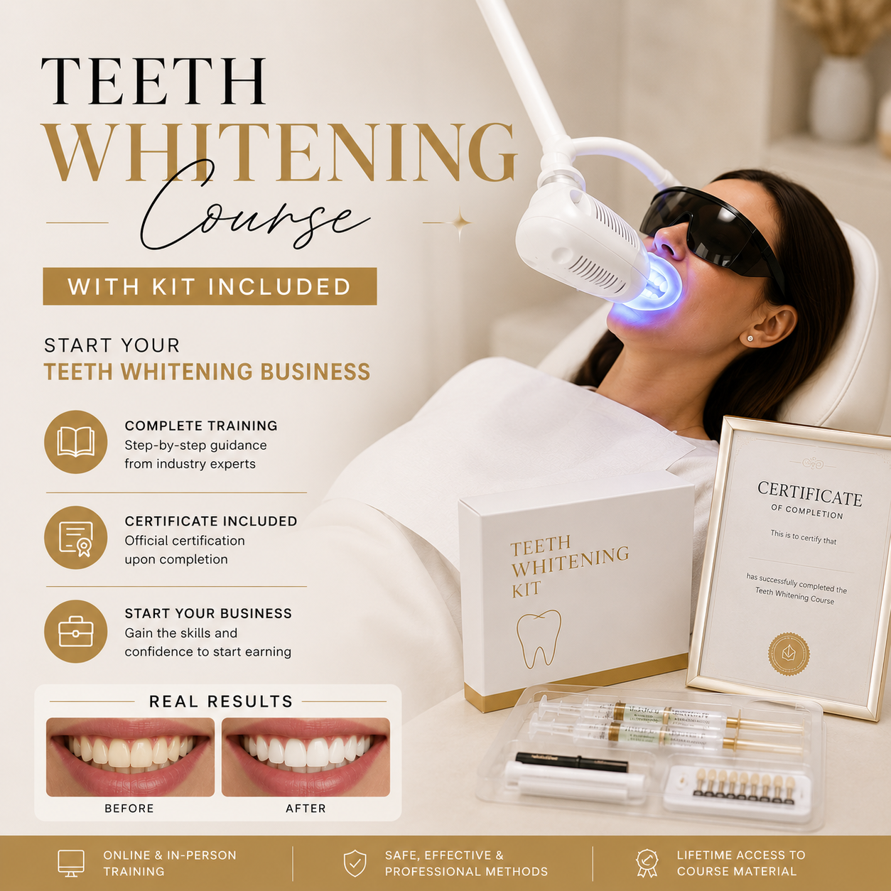 Falastina teeth whitening course